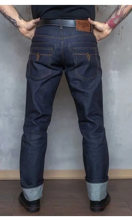 Coupe classique - RAW Blue Burning Black