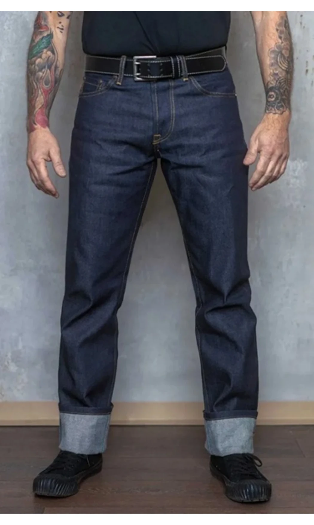 Coupe classique - RAW Blue Burning Black