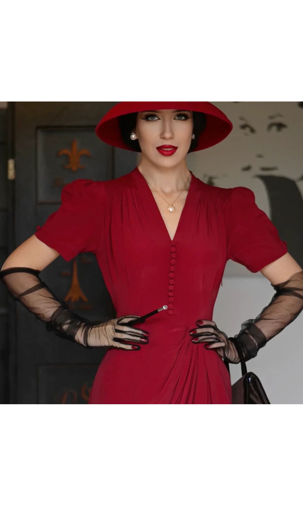 Robe Mabel Waterfall en Windsor vin