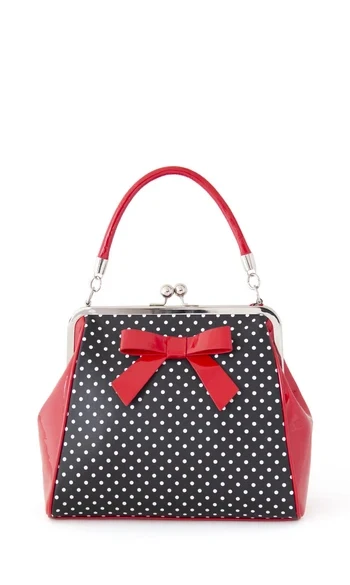 Sac à main POLKA STARR noir