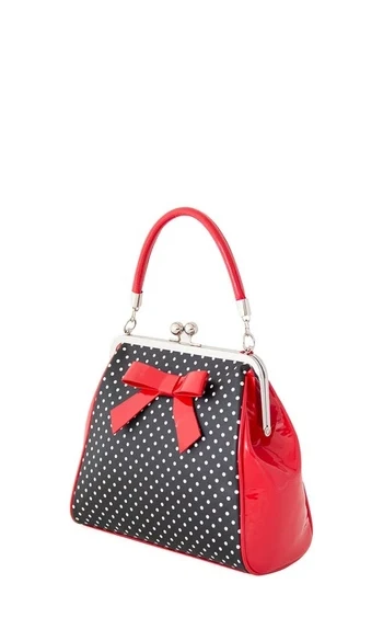 Sac à main POLKA STARR noir