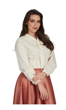 Blouse crème JANE SPOT