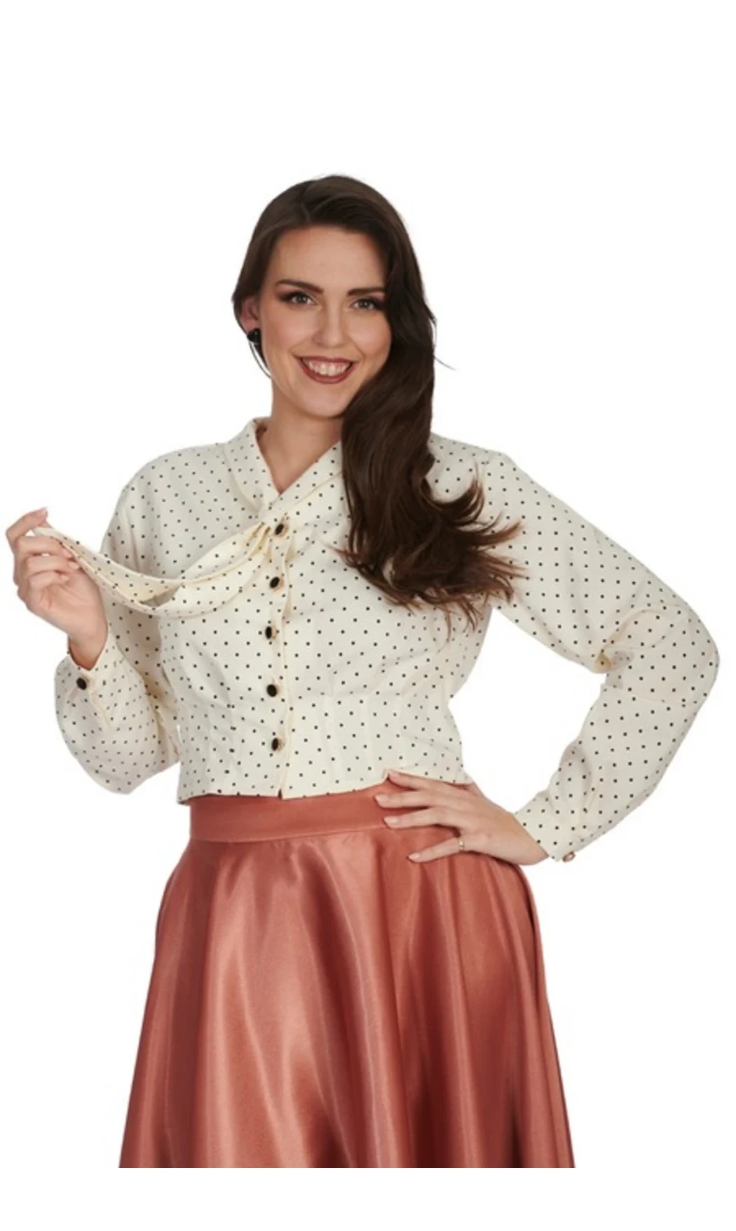 Blouse crème JANE SPOT