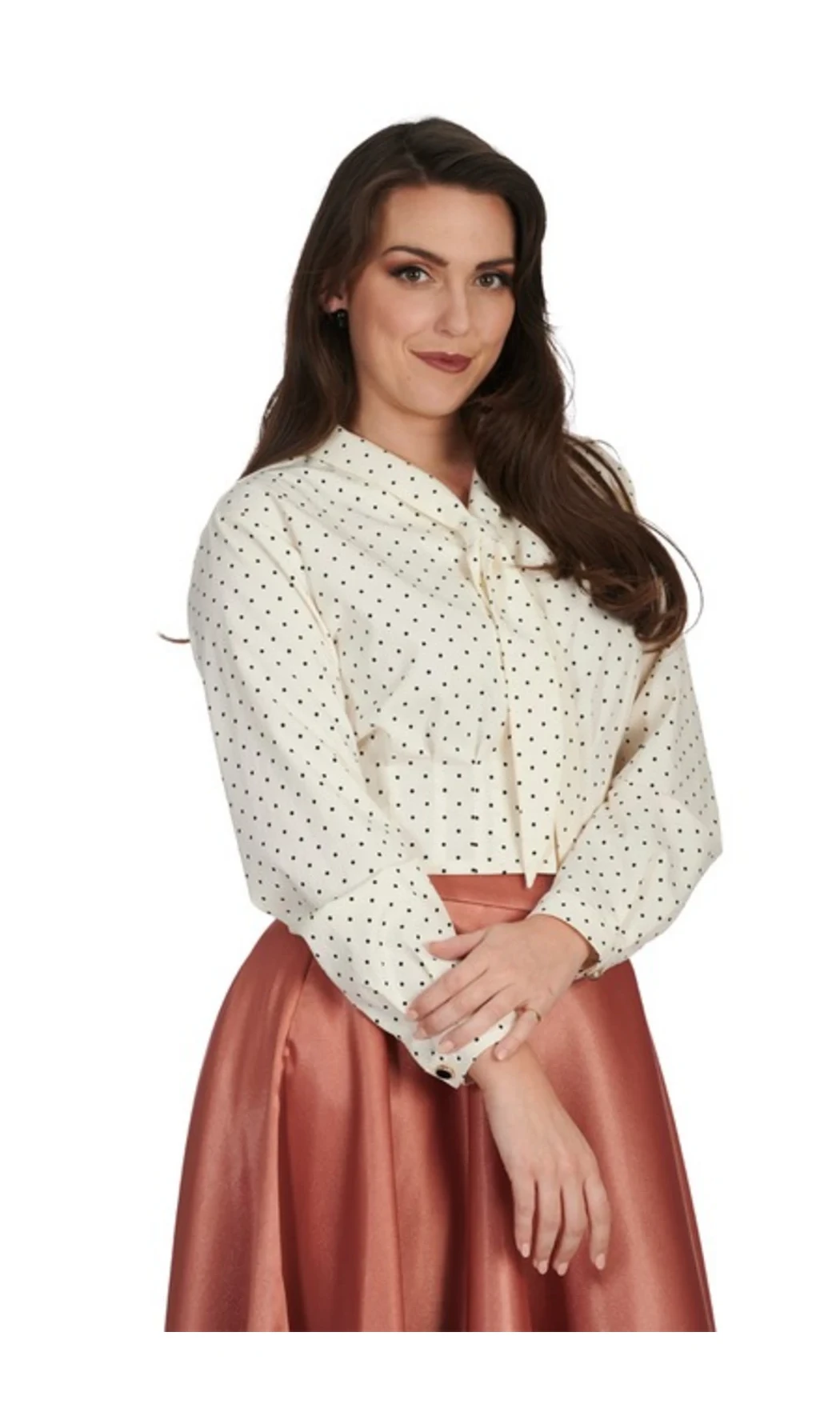 Blouse crème JANE SPOT