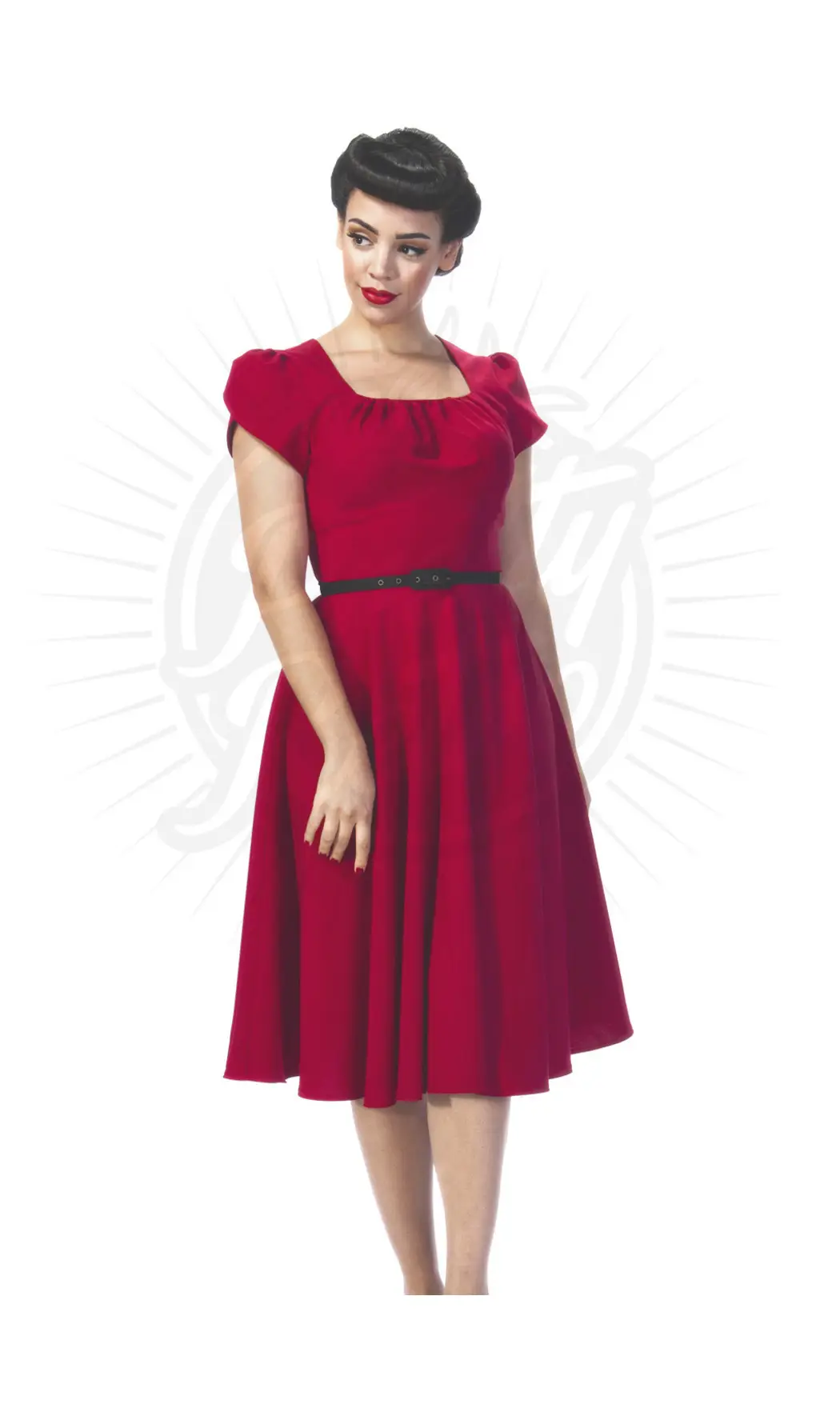 Pretty Dancing Dress - rouge