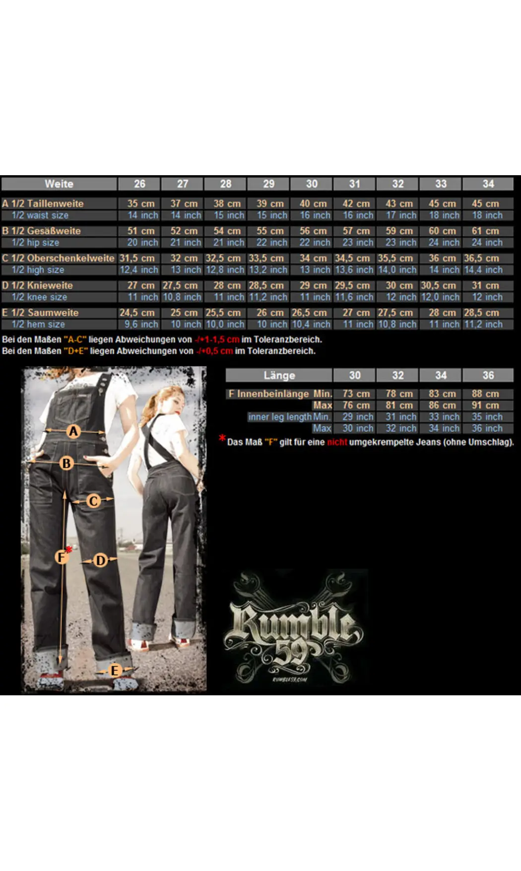 Salopette Jeans 50's