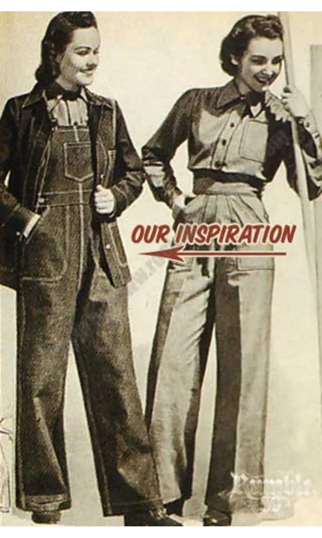 Salopette Jeans 50's