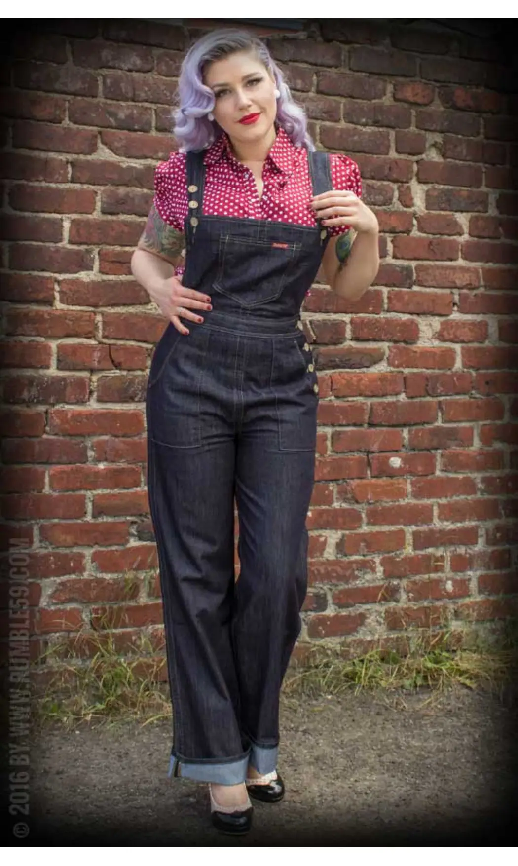 Salopette Jeans 50's