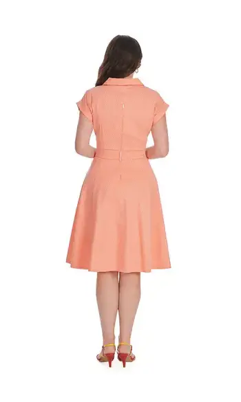 ROBE POLKA A POIS(ROSE)