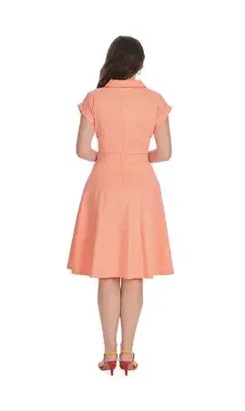 ROBE POLKA A POIS(ROSE)