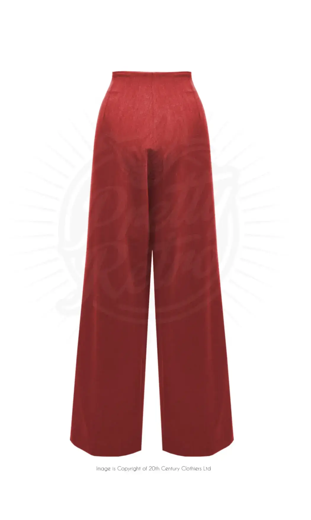 Pretty 40's, swing pantalon rouge