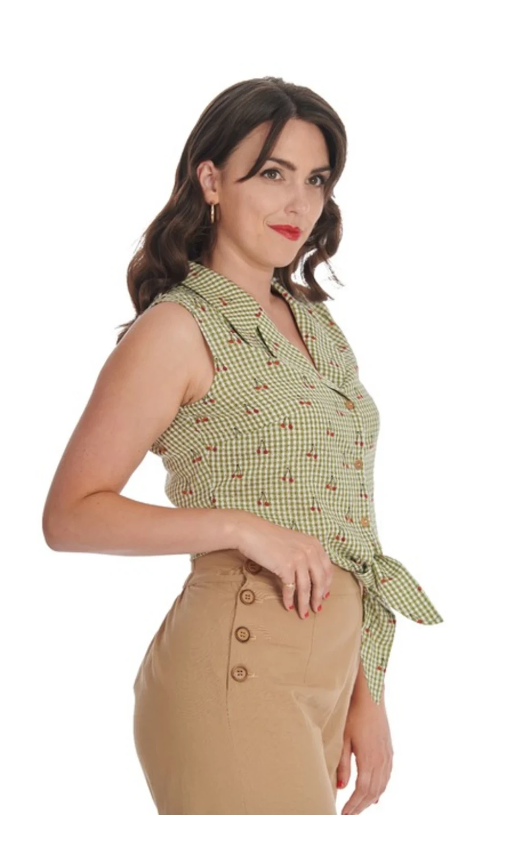 Blouse verte SWEET PEA