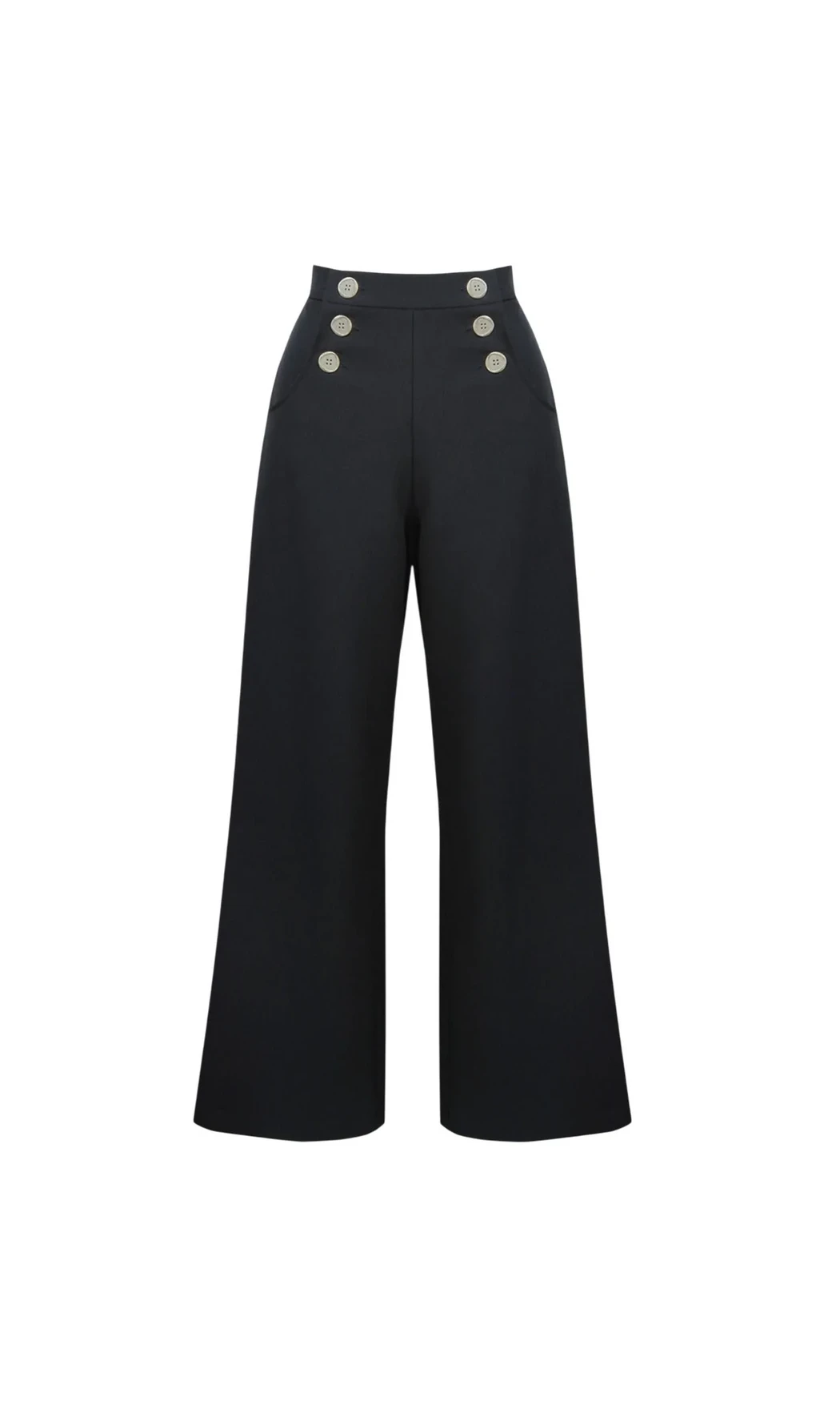 Pantalon marin des années 1930 - Noir