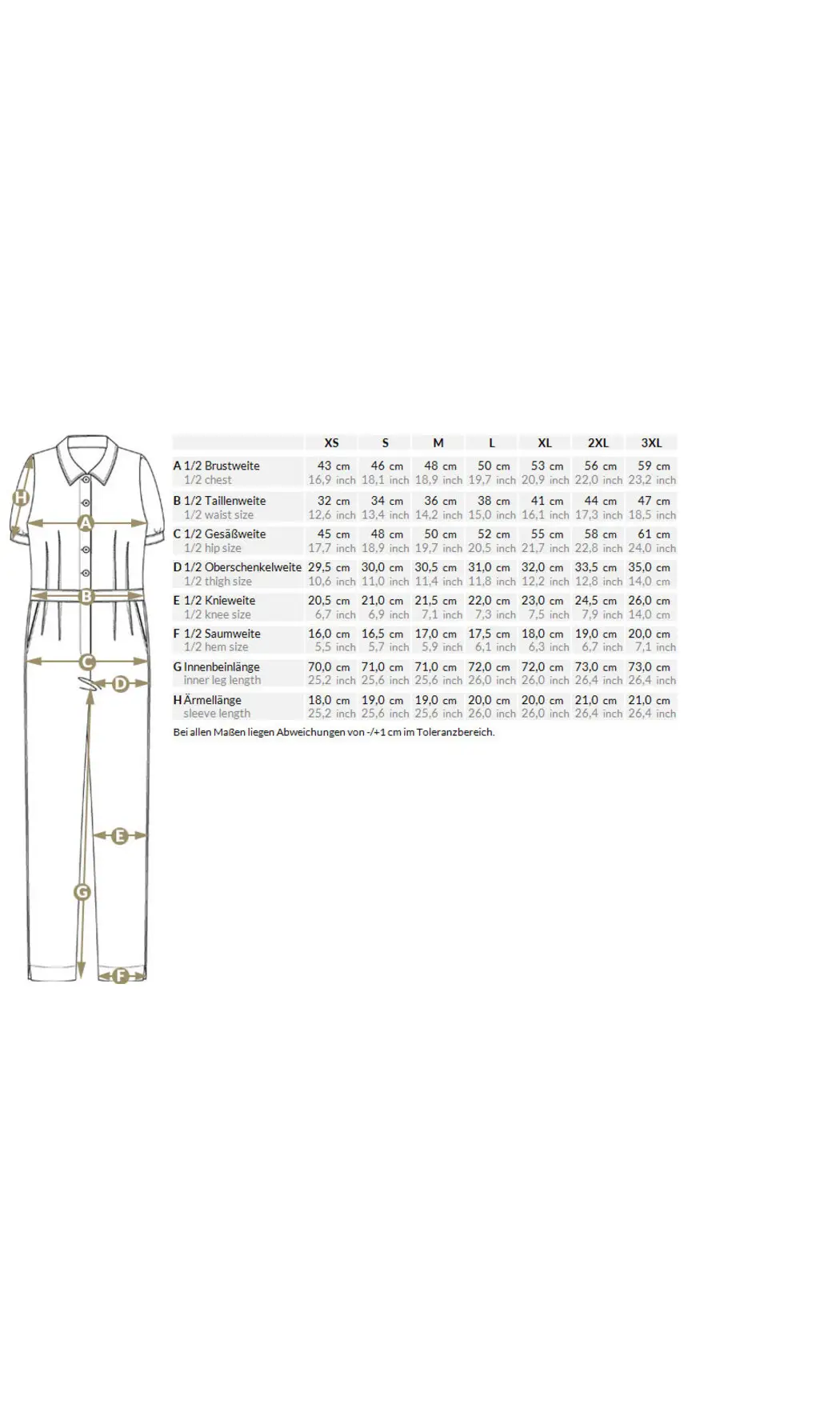 Denim Combinaison Long Tall Sally