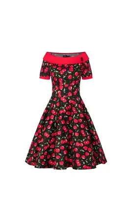 Darlene Cute robe cerises