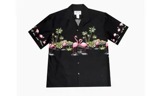 Flamingo Paradise Island Chest band Blac