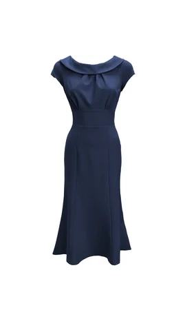 1930s Robe Melissa - Navy
