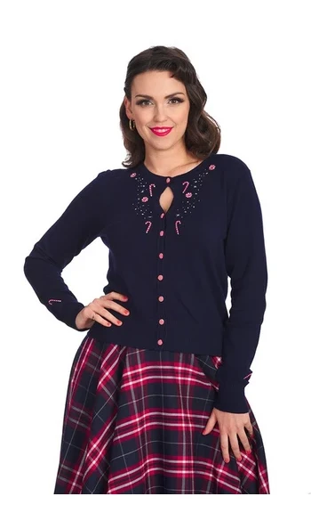 Cardigan bleu marine LONDON TOWN