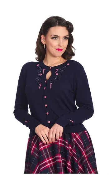 Cardigan bleu marine LONDON TOWN