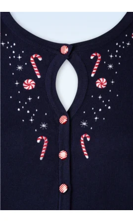 Cardigan bleu marine LONDON TOWN