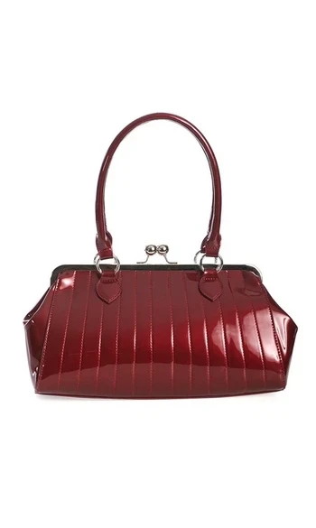 Sac à main MAGGIE MAY Bourgogne