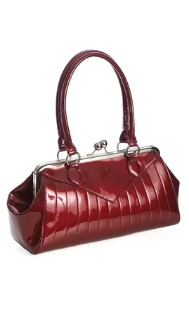 Sac à main MAGGIE MAY Bourgogne