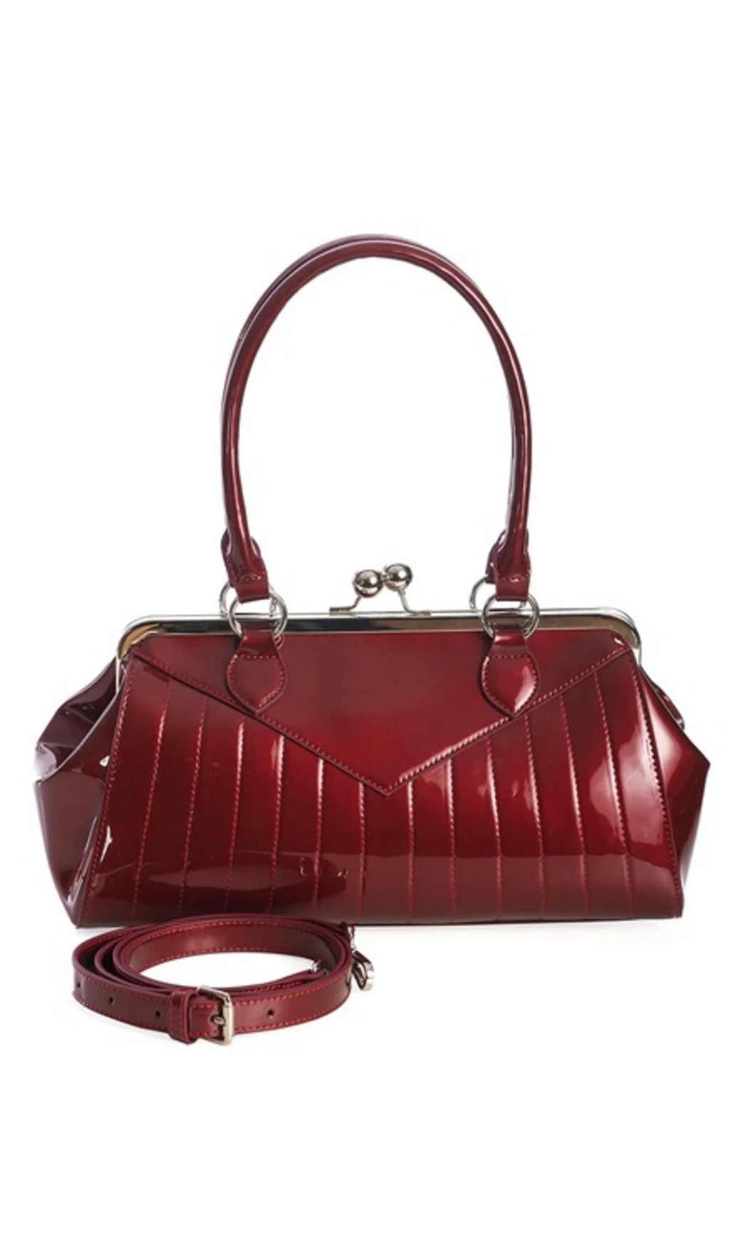 Sac à main MAGGIE MAY Bourgogne