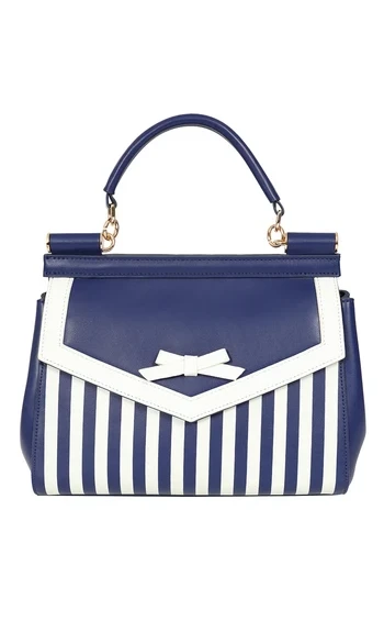 Sac à main RAVELLO bleu marine